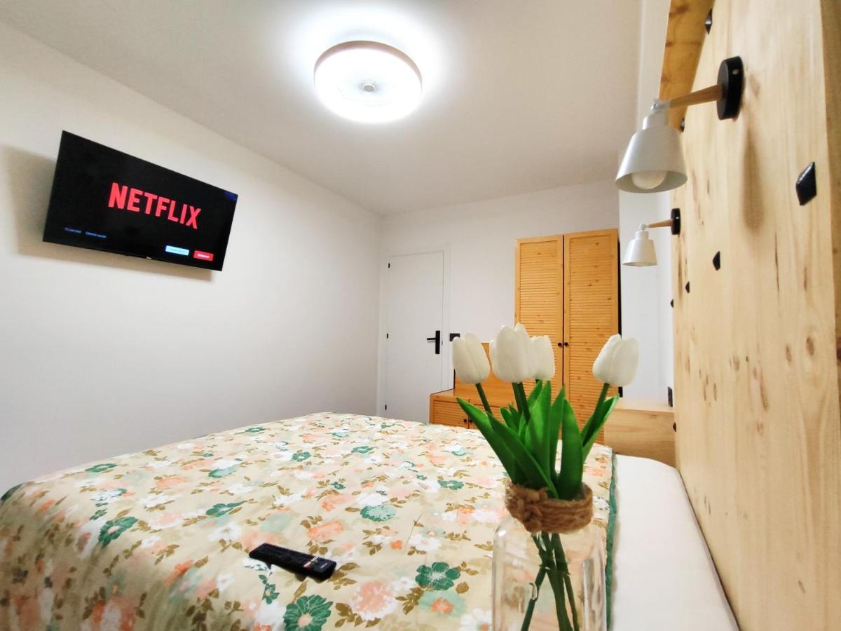 Tranquilo Apartamento Con Parking Gratis Vigilado 24H Vigo Eksteriør billede