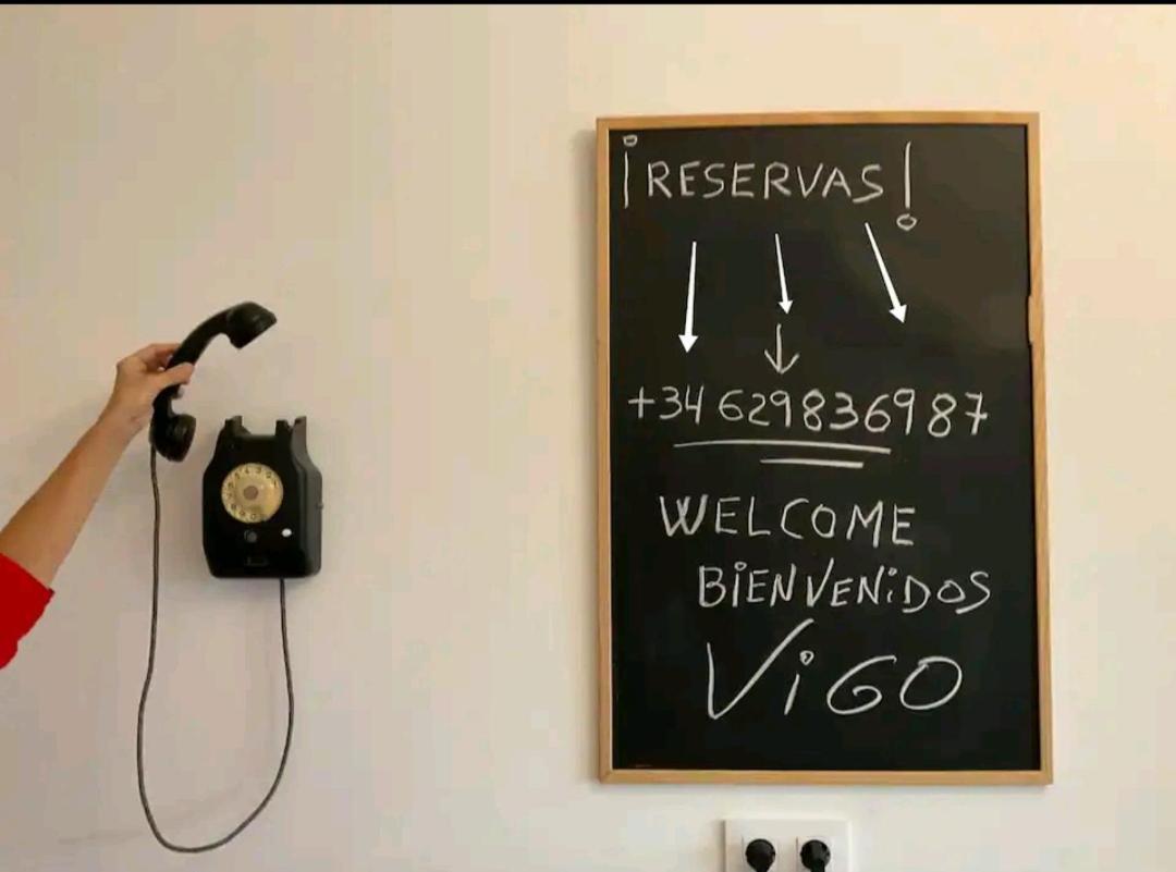 Tranquilo Apartamento Con Parking Gratis Vigilado 24H Vigo Eksteriør billede